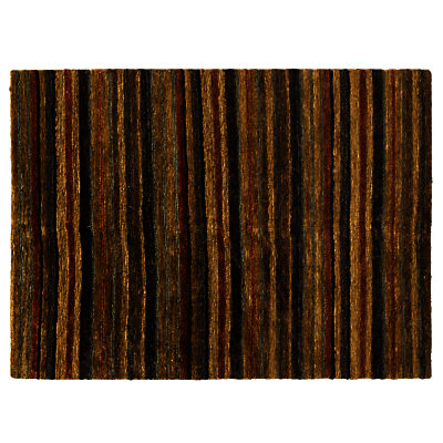 Rugby Stripe Mats, Jute